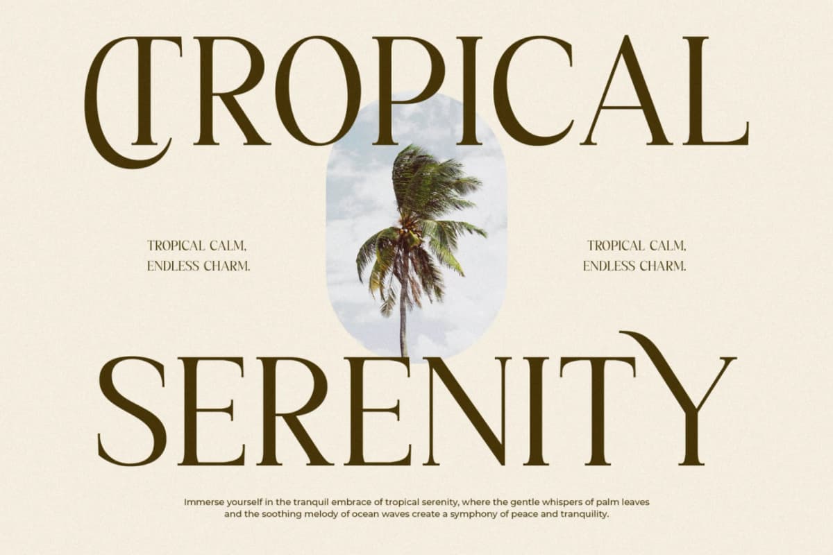 Preview 3 for Kiprhany – Modern Serif Font
