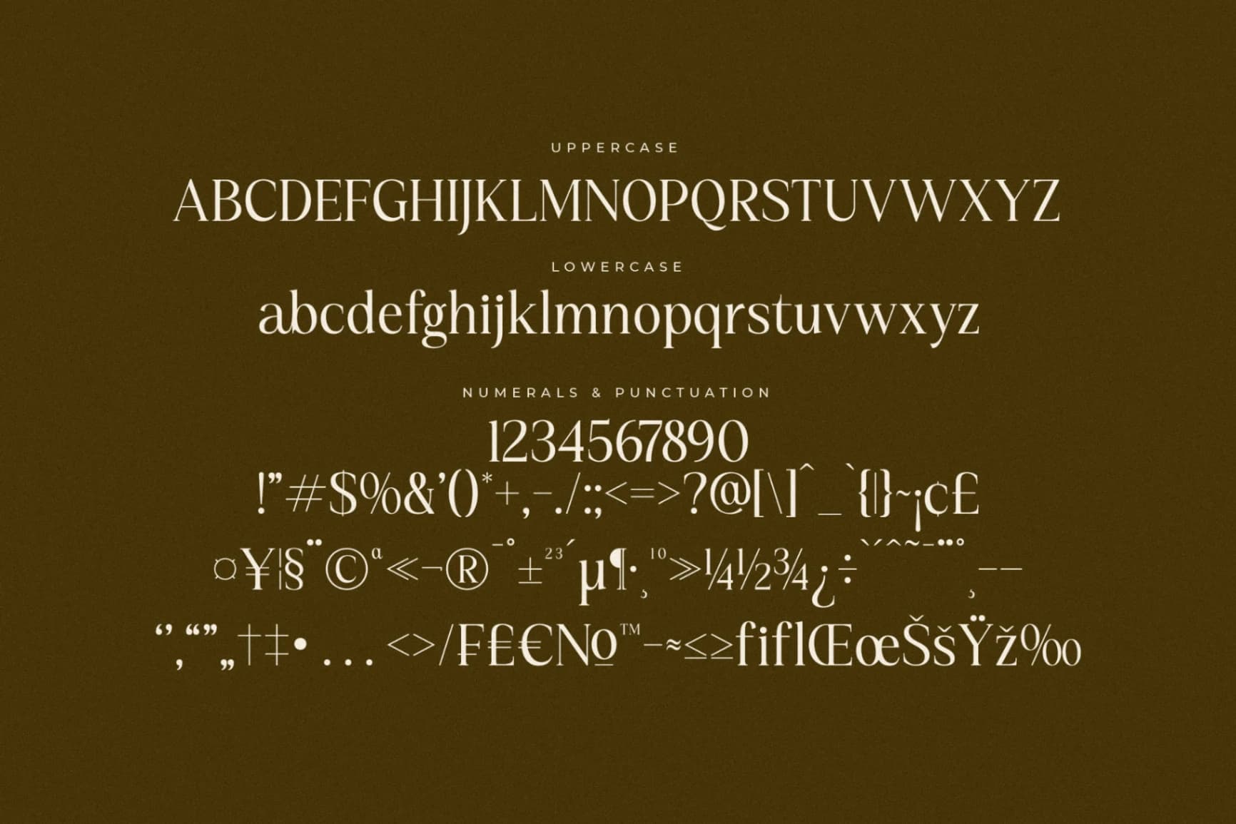Preview 13 for Kiprhany – Modern Serif Font