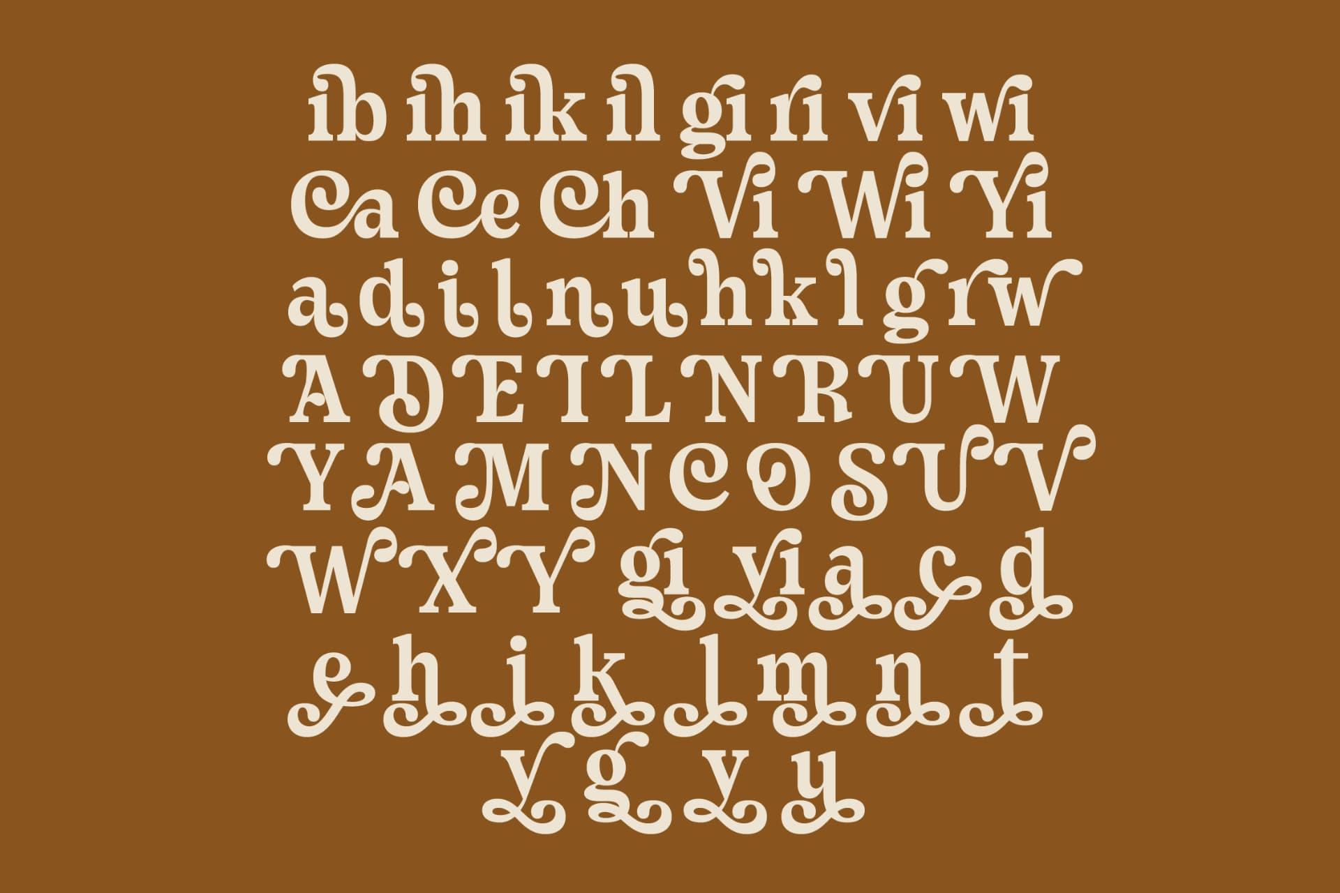 Preview 14 for Sayin Cherik - Vintage Serif Font