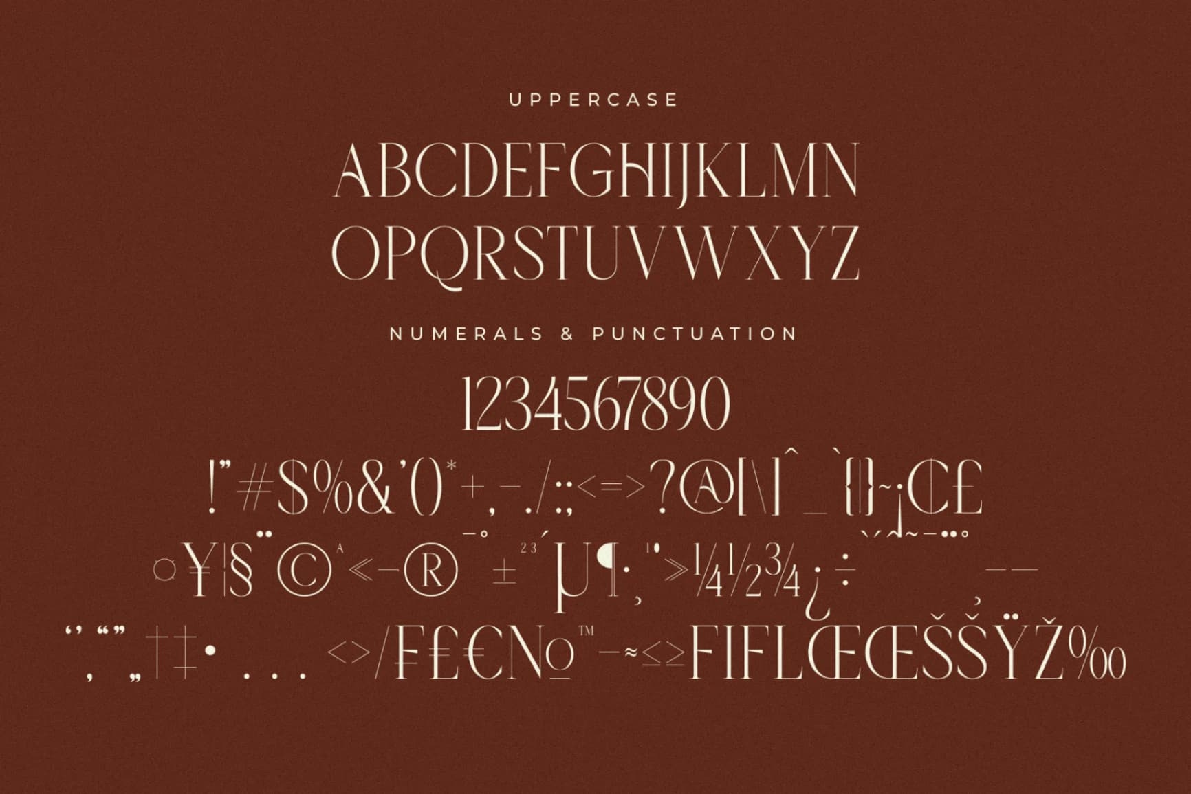 Preview 13 for Khardov Mystique – Modern Elegant Serif