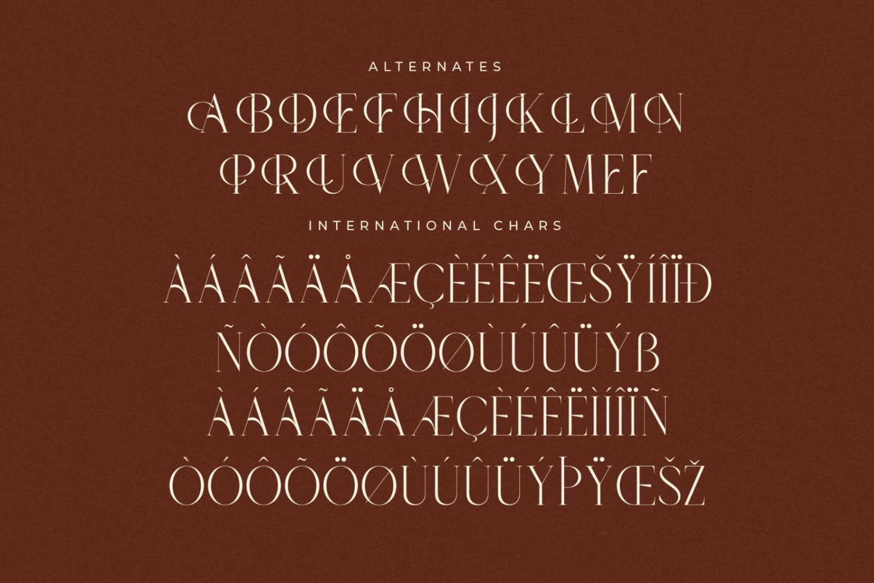 Preview 14 for Khardov Mystique – Modern Elegant Serif