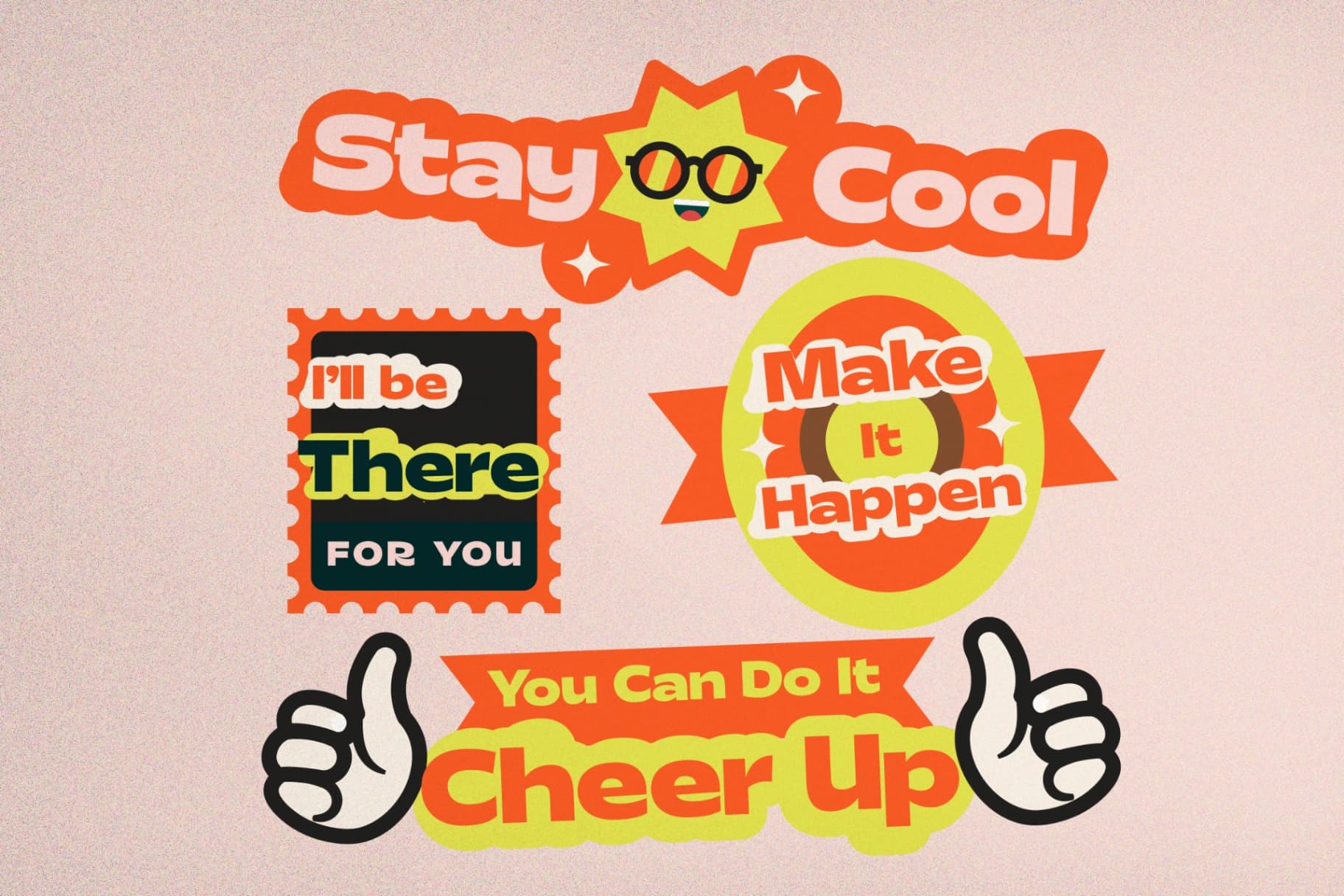Preview 3 for Bugky Groft - Groovy Sans Serif Display Font