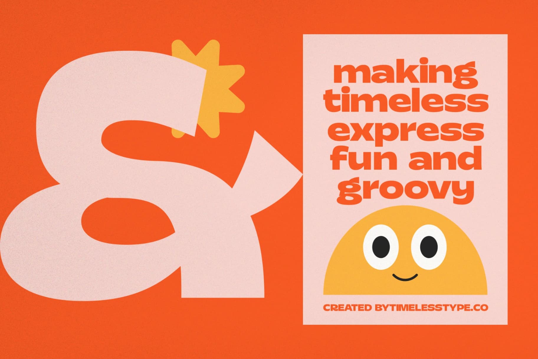 Preview 14 for Bugky Groft - Groovy Sans Serif Display Font