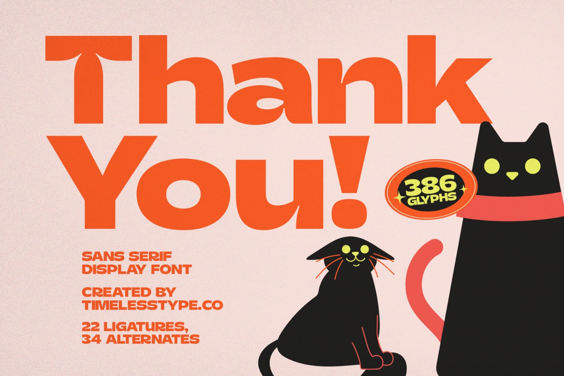 Preview 15 for Bugky Groft - Groovy Sans Serif Display Font