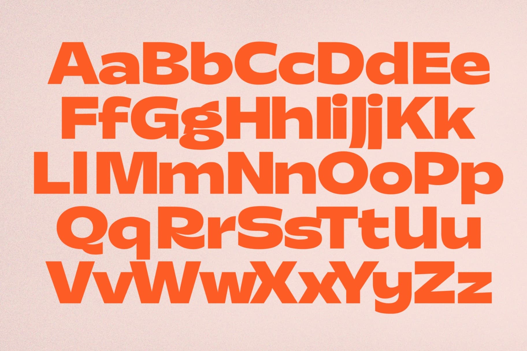 Preview 9 for Bugky Groft - Groovy Sans Serif Display Font