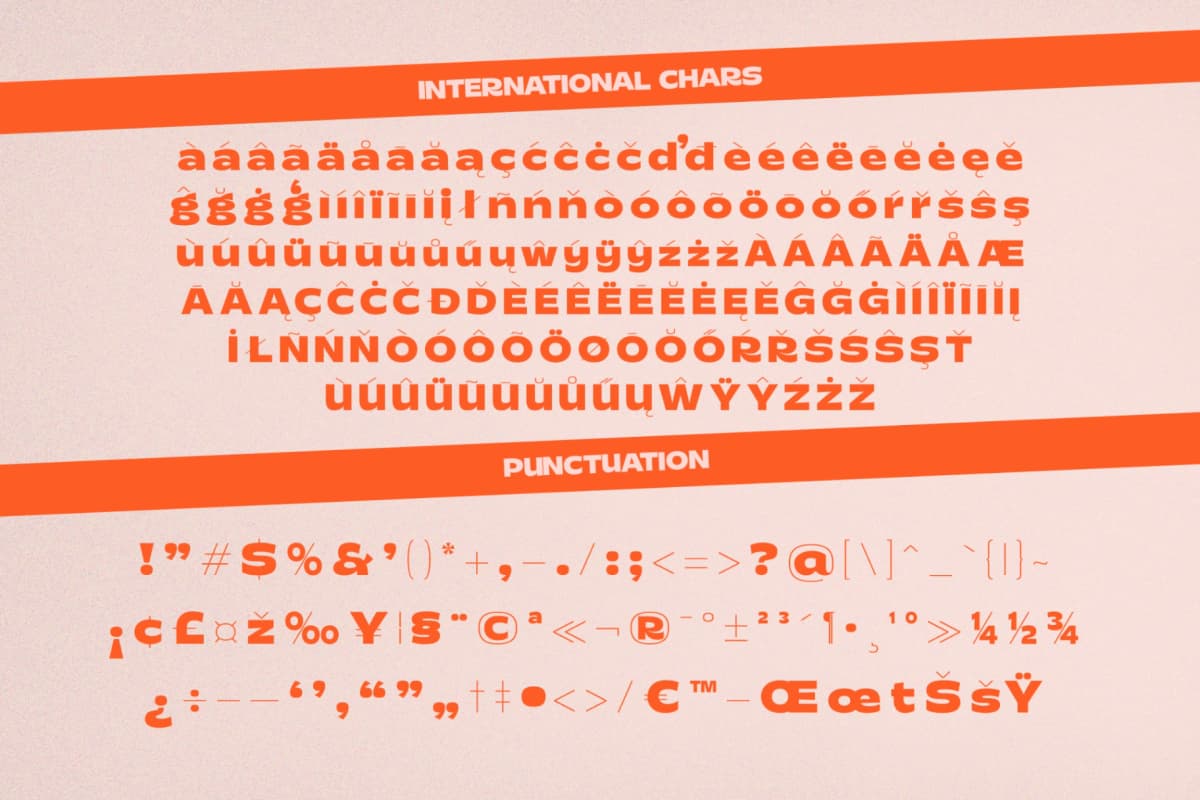Preview 13 for Bugky Groft - Groovy Sans Serif Display Font