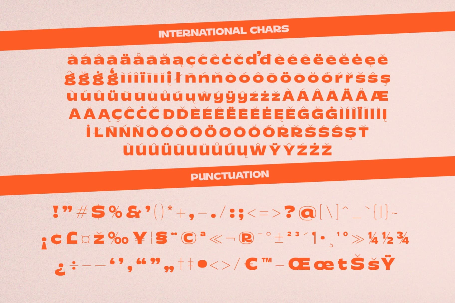 Preview 13 for Bugky Groft - Groovy Sans Serif Display Font