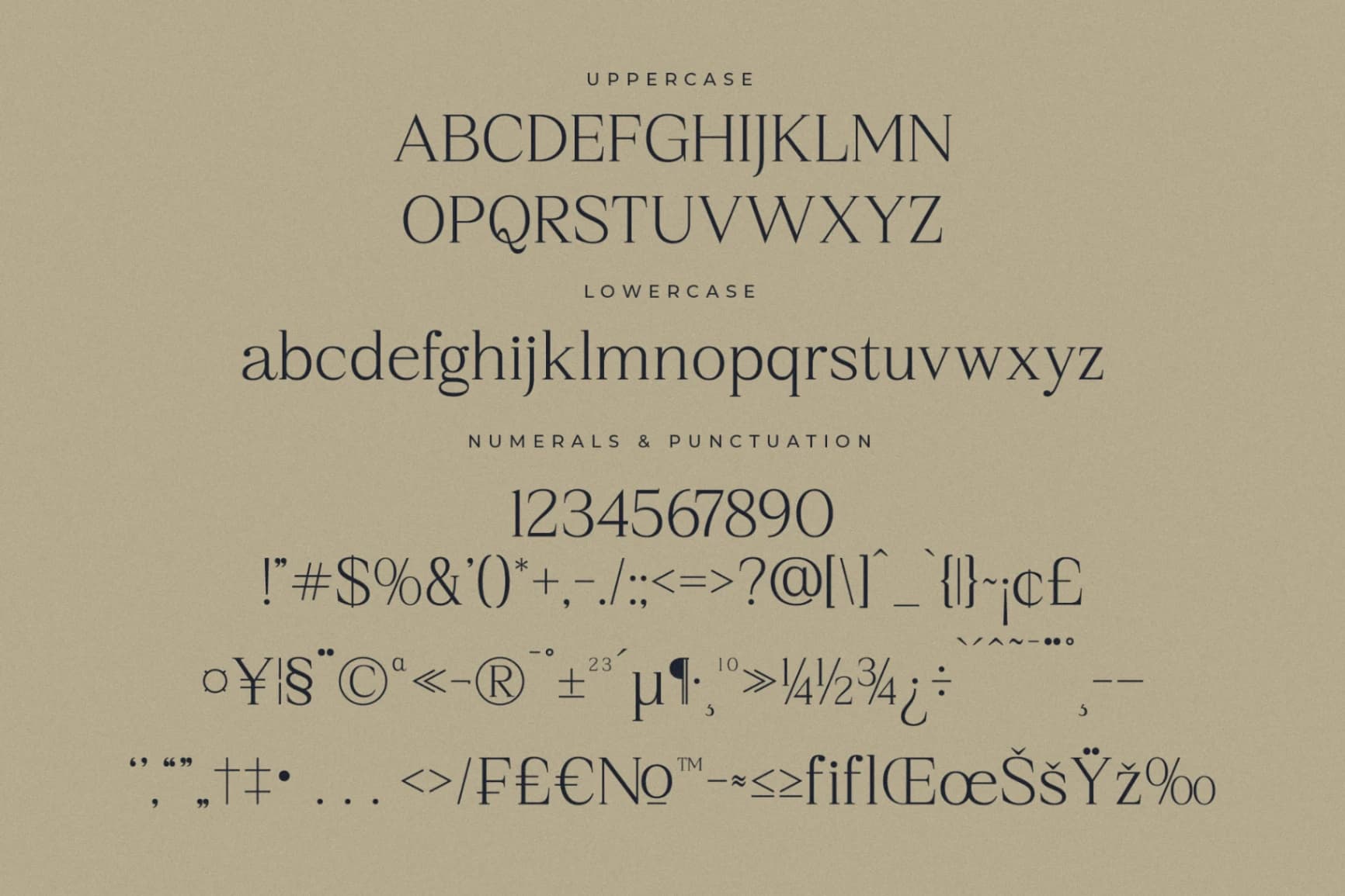 Preview 13 for Qestrafin – Modern Serif Font