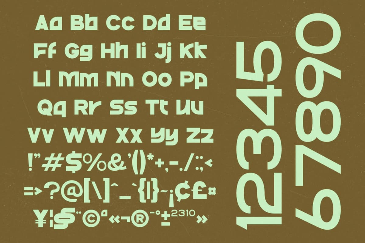Sound Groove - Display Sans Serif Font font preview 15