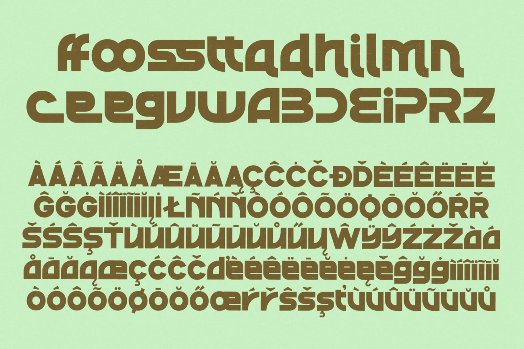 Preview 14 for Sound Groove - Display Sans Serif Font