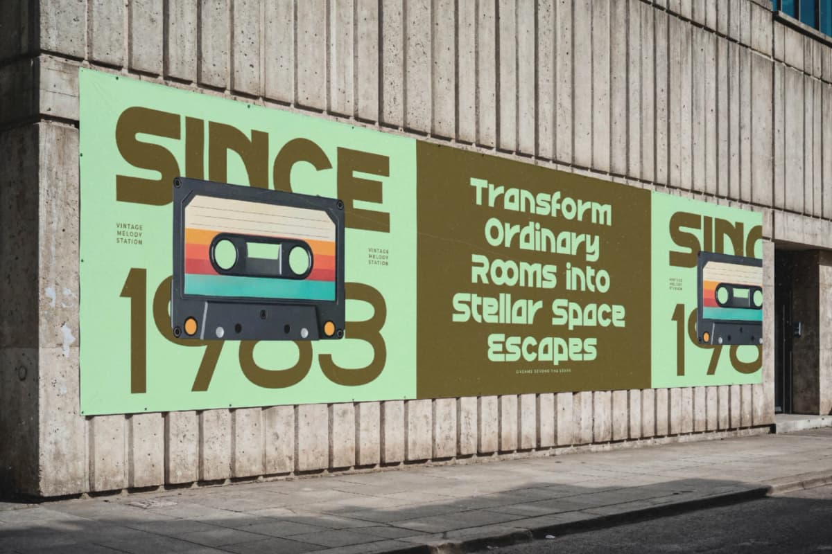 Sound Groove - Display Sans Serif Font font preview 10
