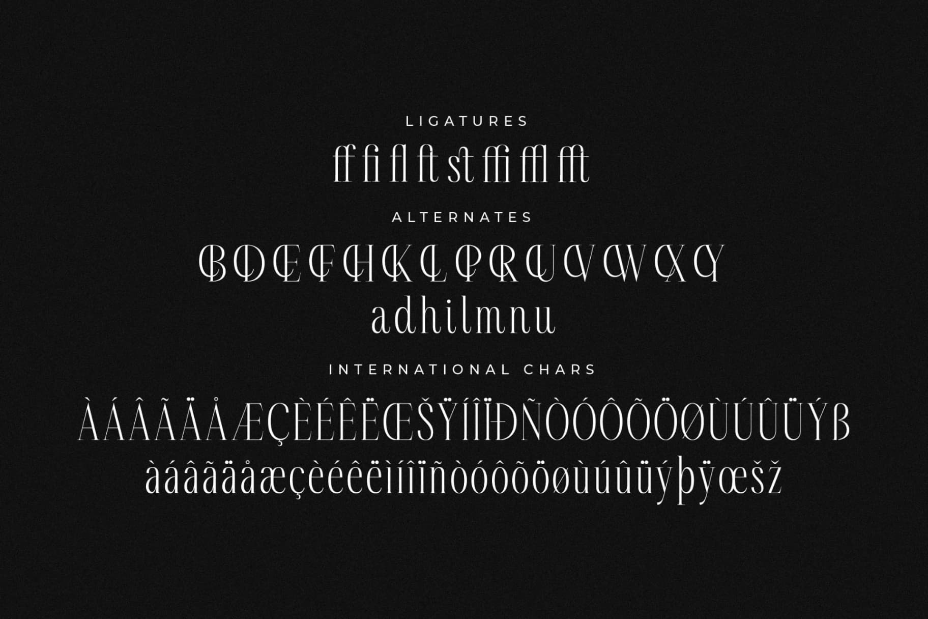 Preview 14 for Rastofi – Modern Ligature Serif