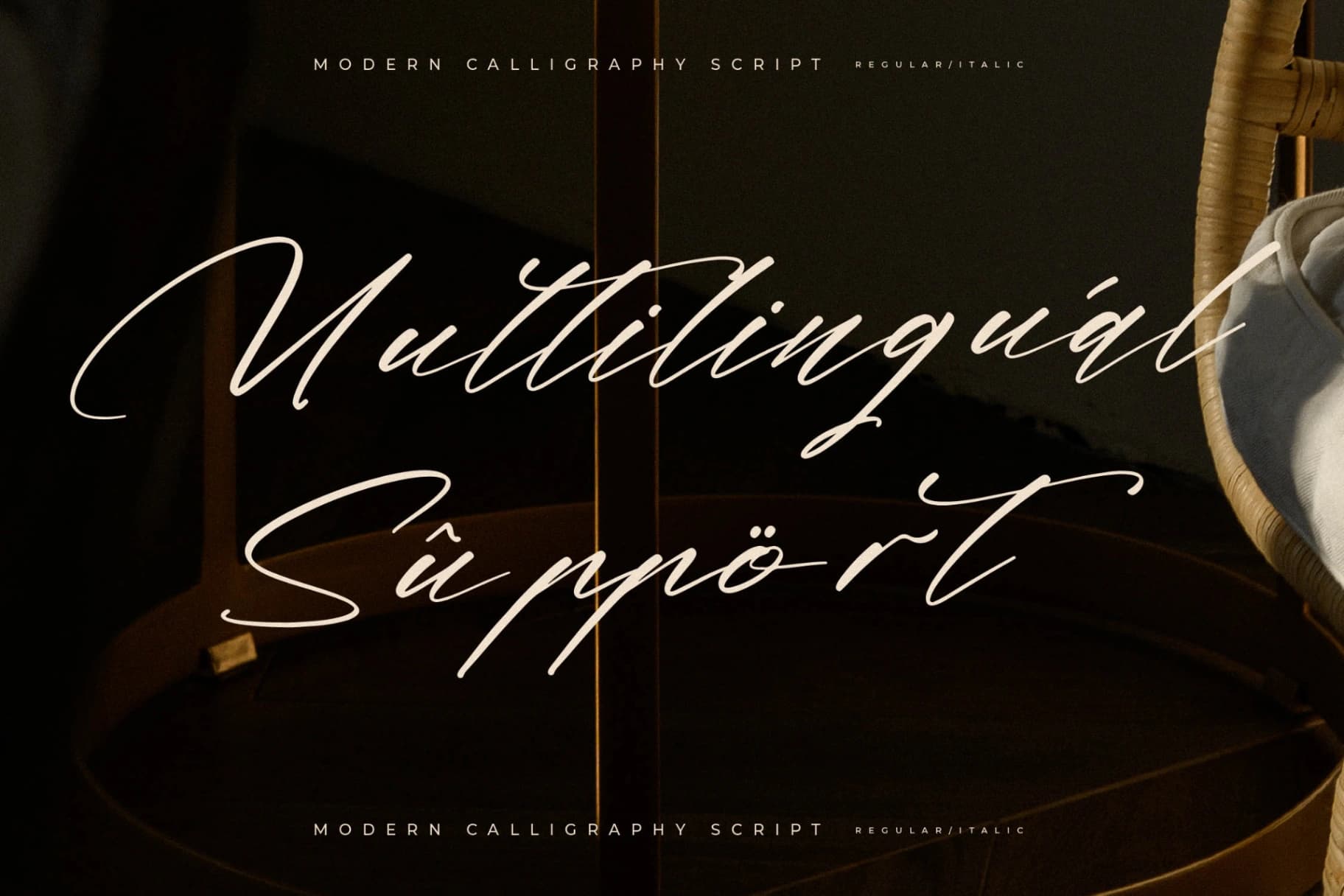 Preview 12 for Midnight Realtime – Modern Calligraphy Script
