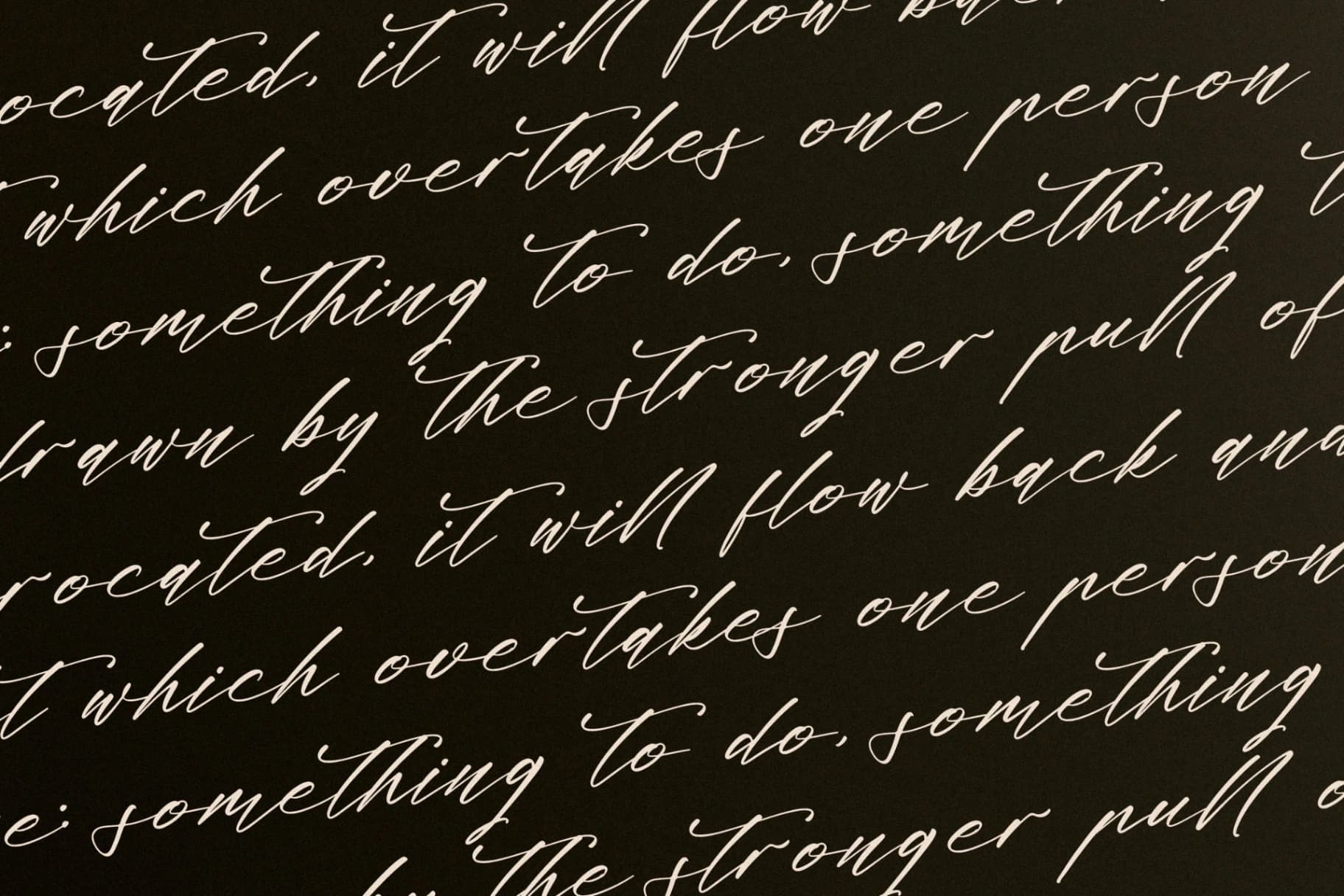 Preview 9 for Midnight Realtime – Modern Calligraphy Script
