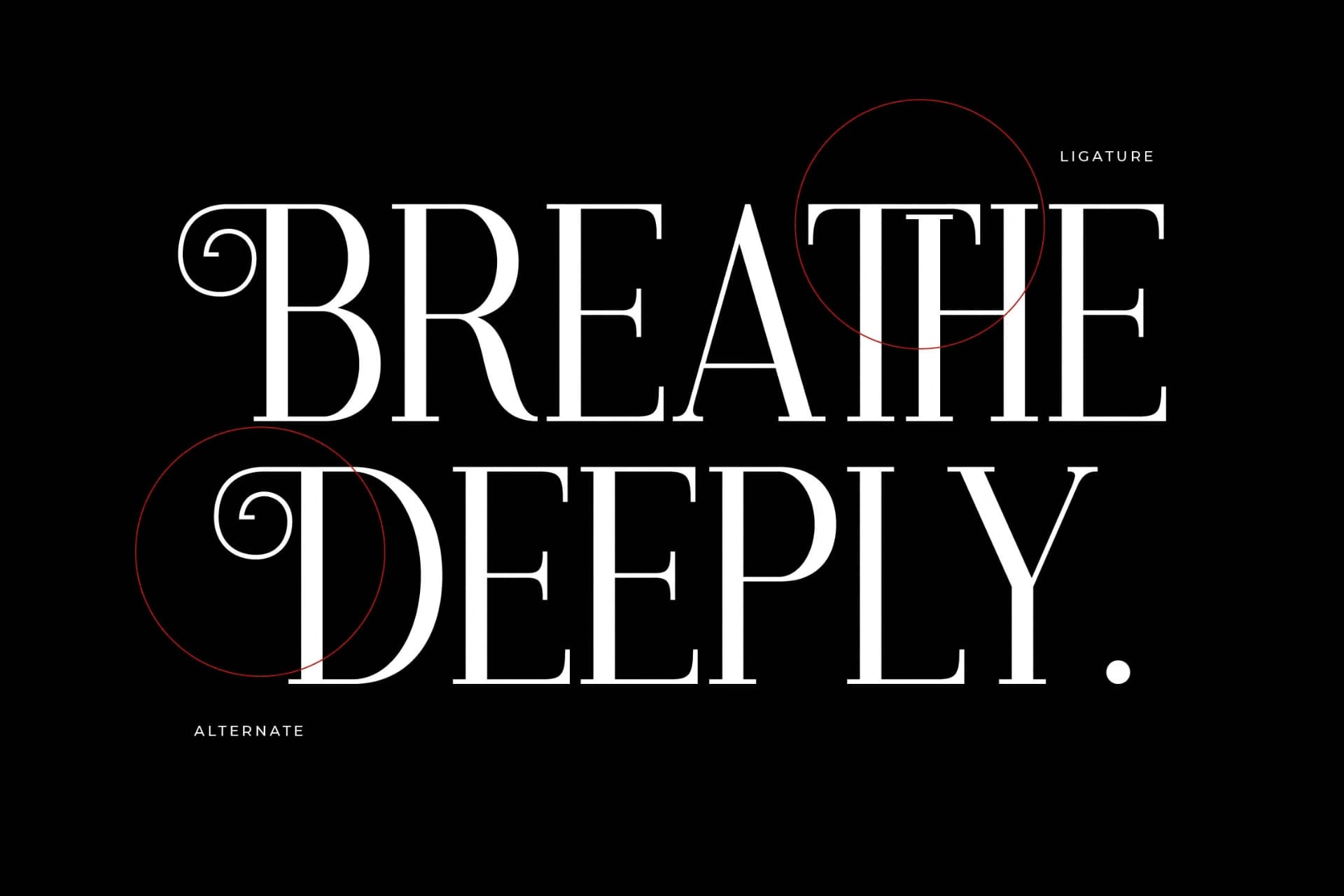 Preview 11 for Menistra – Modern Serif Font