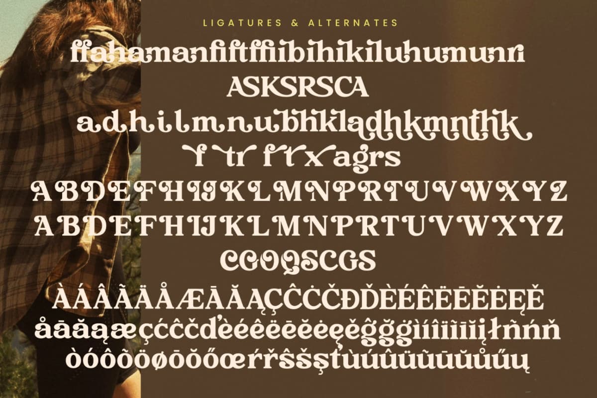 Preview 14 for Rustic Cuntry - Modern Vintage Serif Font