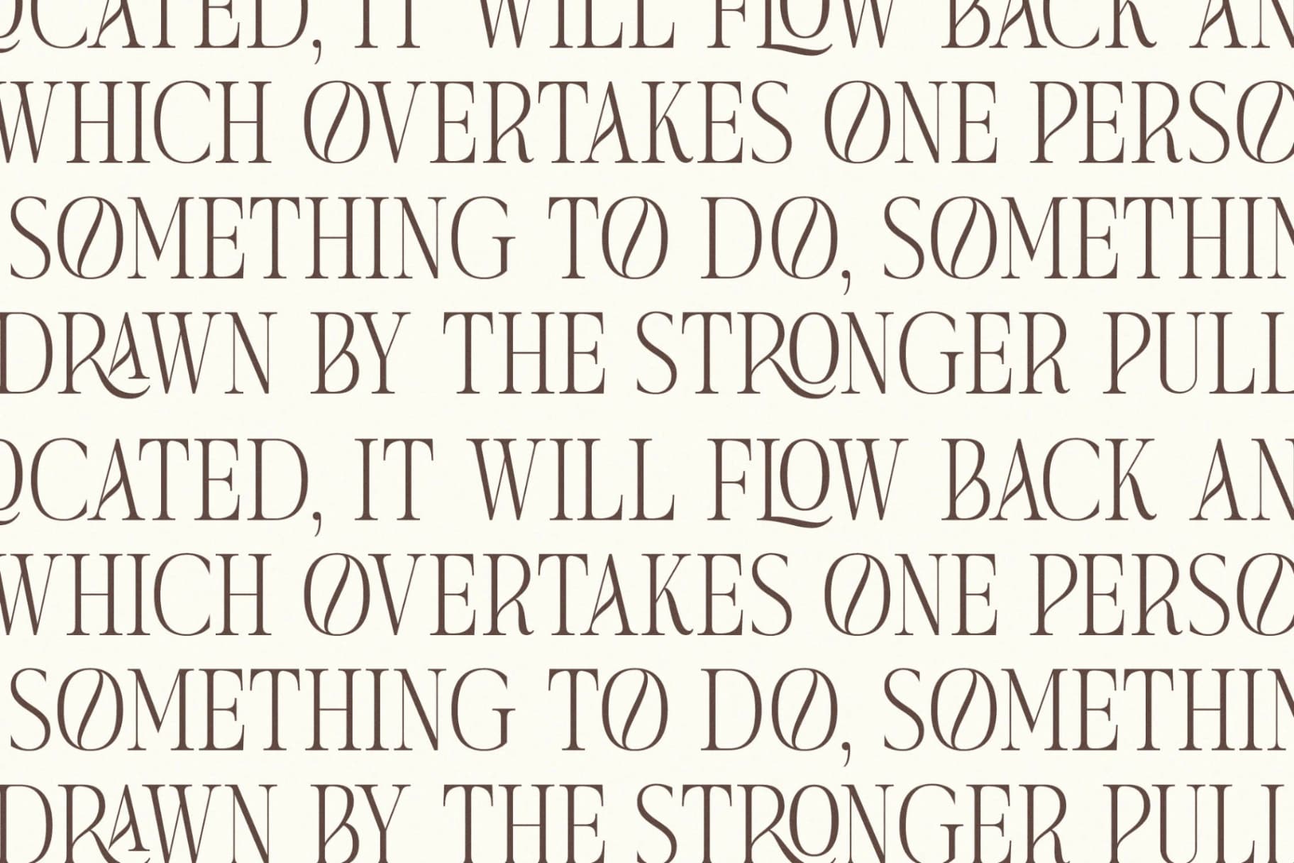 Preview 9 for Seraneo – Modern Display Typeface