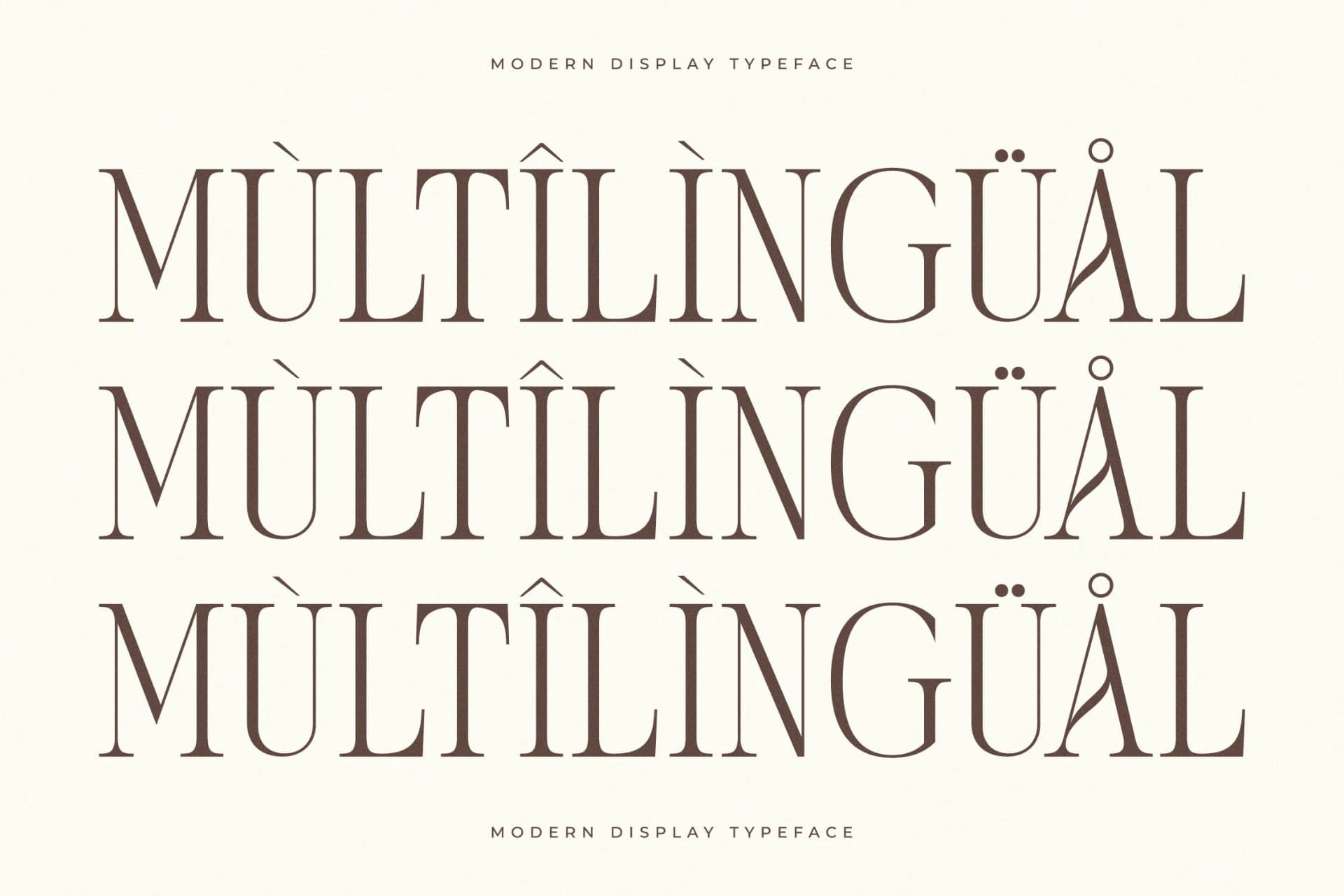 Preview 12 for Seraneo – Modern Display Typeface