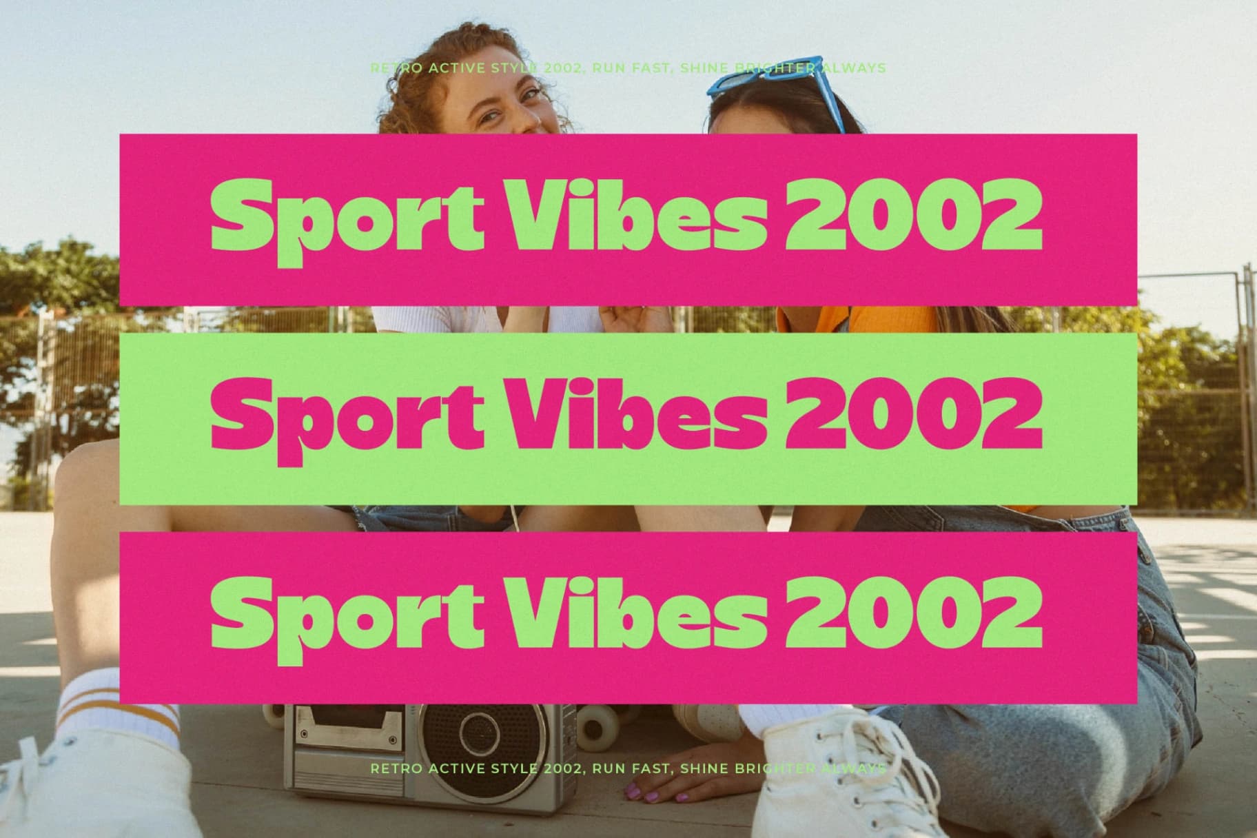 Preview 3 for Cegha - Groovy Bold Sans Display Font