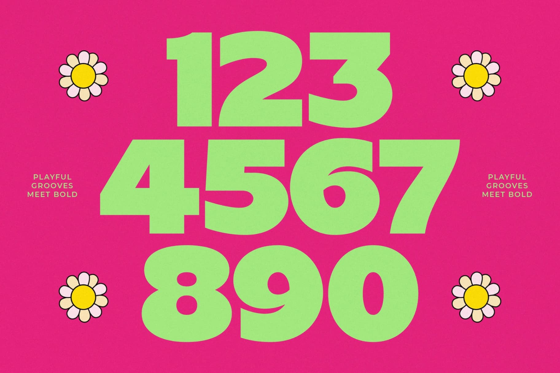 Preview 14 for Cegha - Groovy Bold Sans Display Font