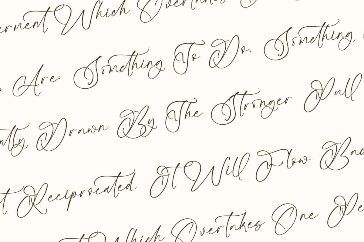 Preview 9 for Muthigold – Modern Beautiful Script
