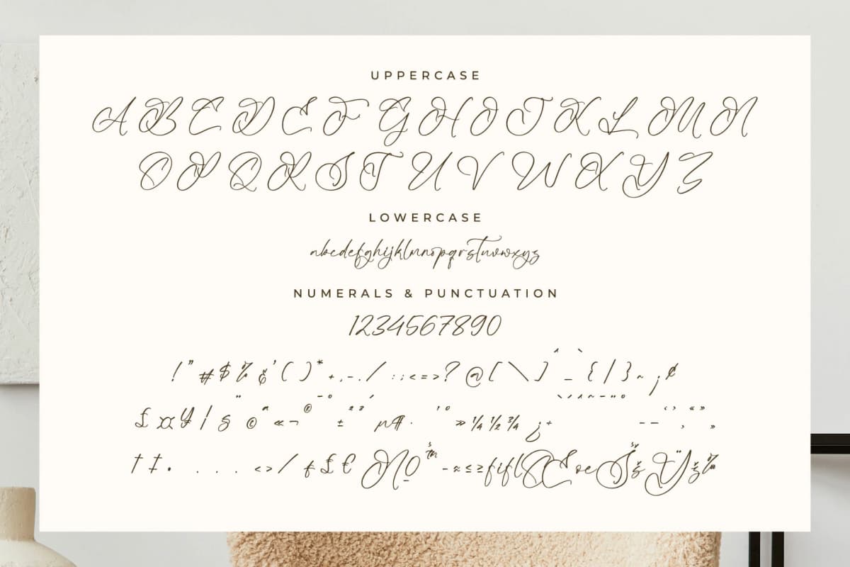 Preview 13 for Muthigold – Modern Beautiful Script