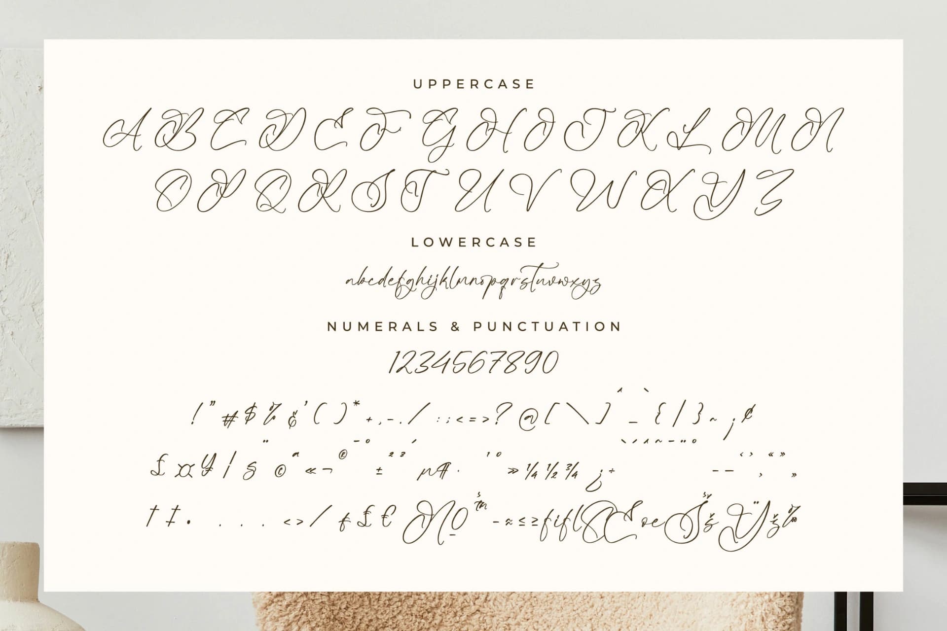 Preview 13 for Muthigold – Modern Beautiful Script