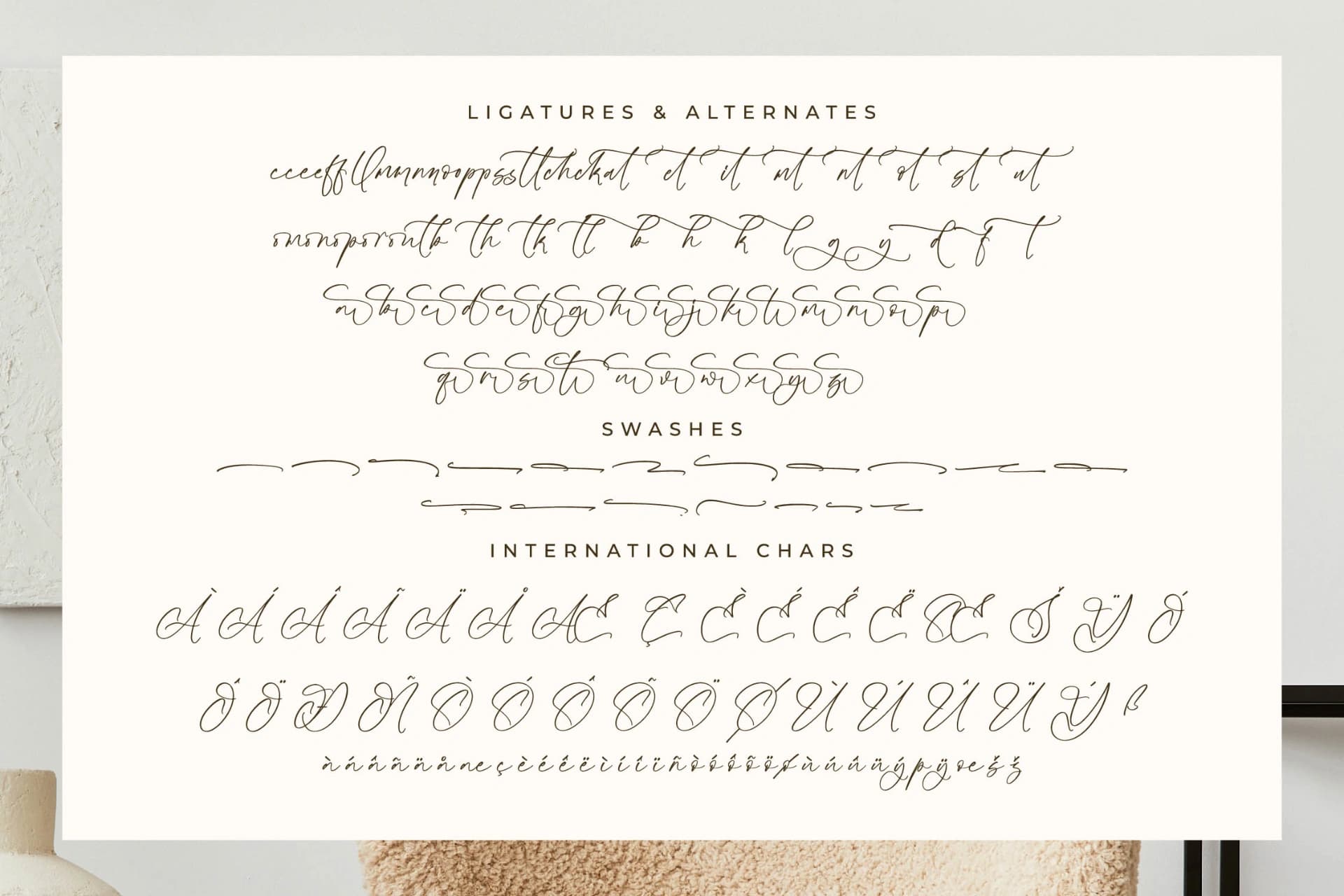 Preview 14 for Muthigold – Modern Beautiful Script