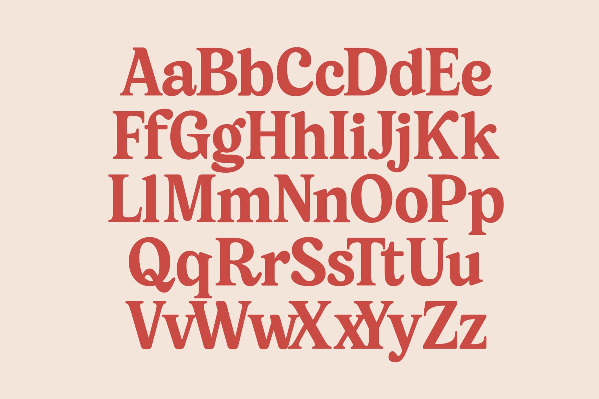 Preview 9 for Klaten Yuforia - Modern Bold Serif Font