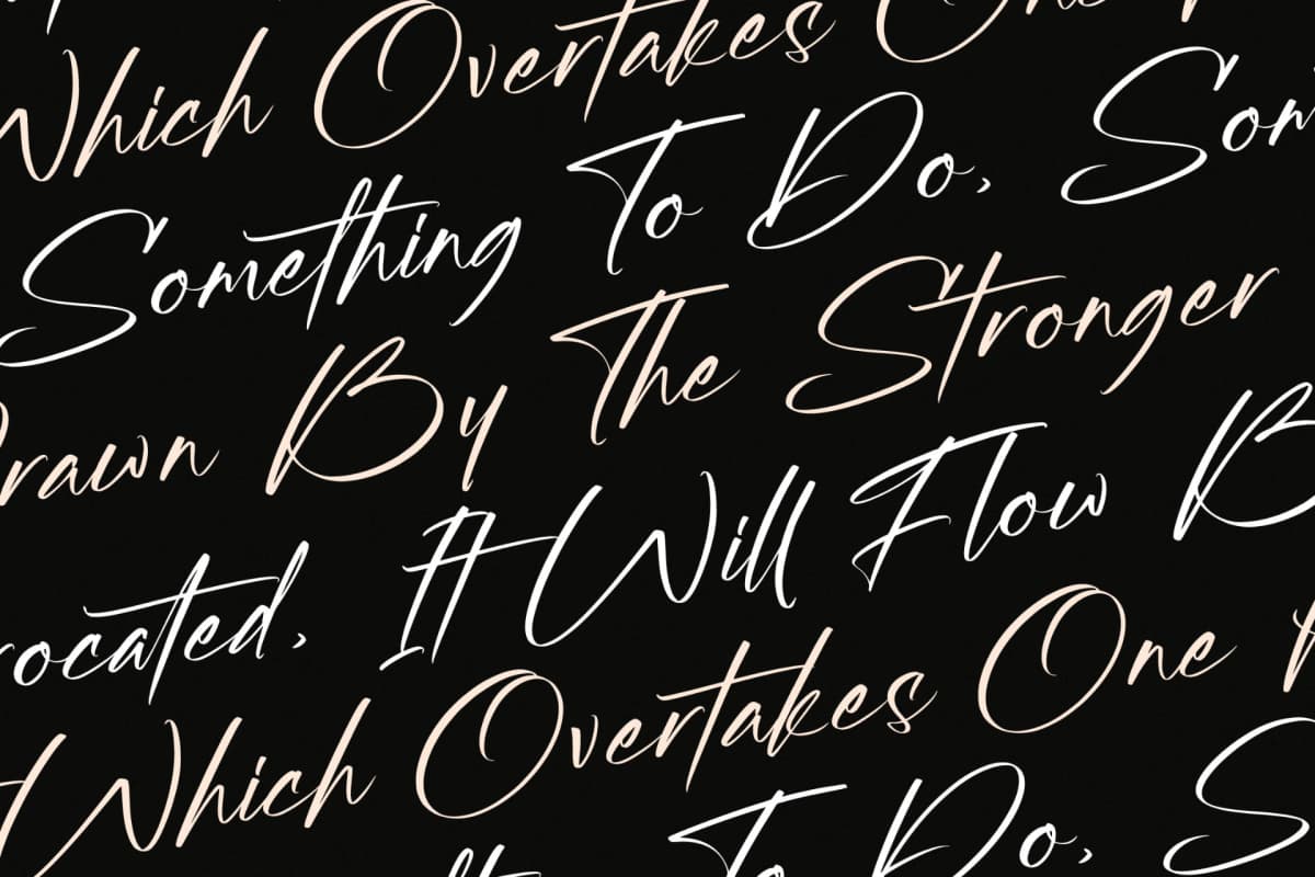 Preview 9 for Golassity Foreston – Modern Signature Font