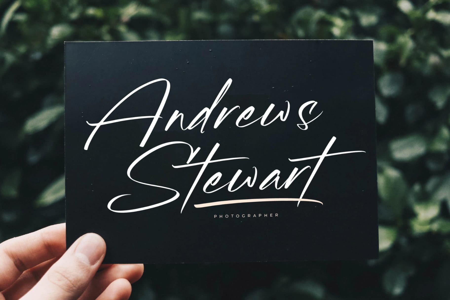 Preview 3 for Golassity Foreston – Modern Signature Font
