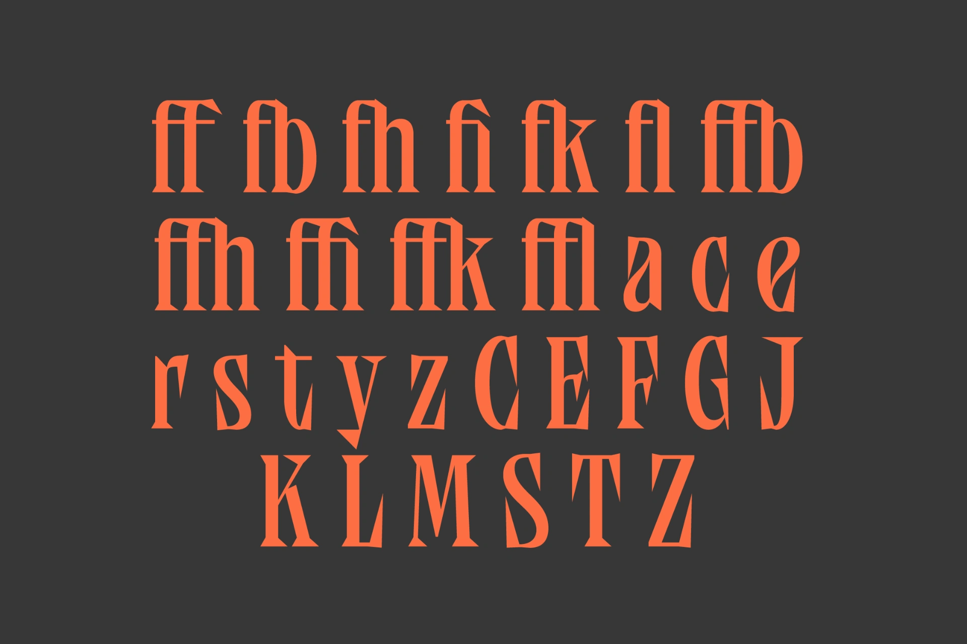 Preview 11 for Qandera - Modern Display Serif Font