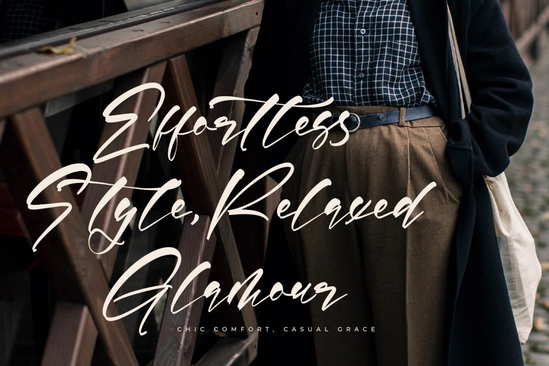 Preview 2 for Rosetwood Adorattion – Modern Calligraphy Script