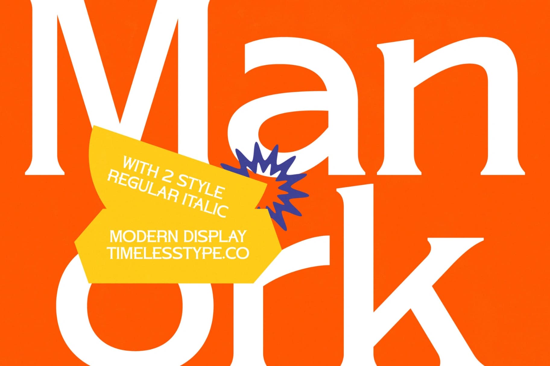 Preview 11 for Manork Calme - Modern Display Font