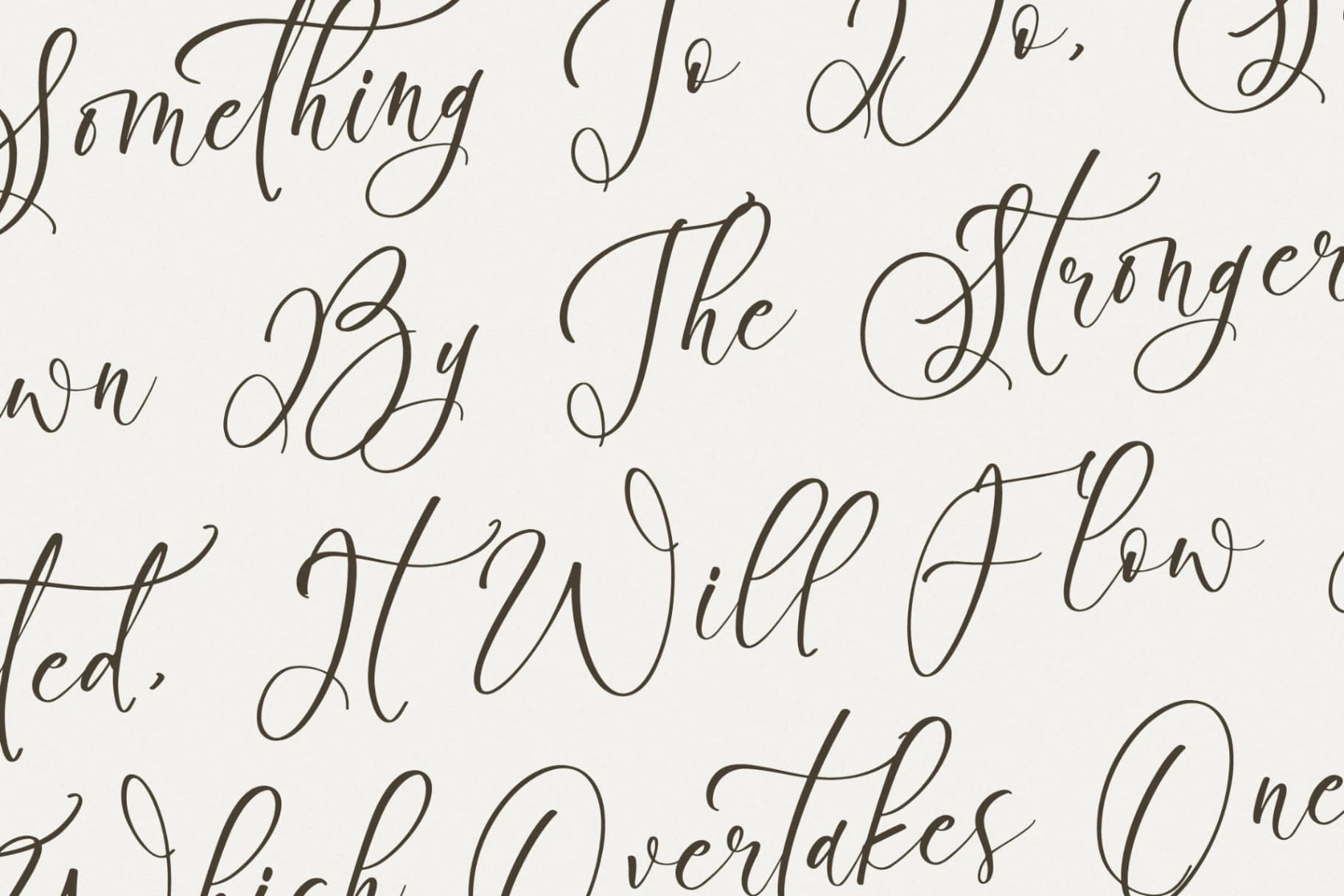 Preview 9 for Boutiquen Serahpine – Modern Calligraphy Font