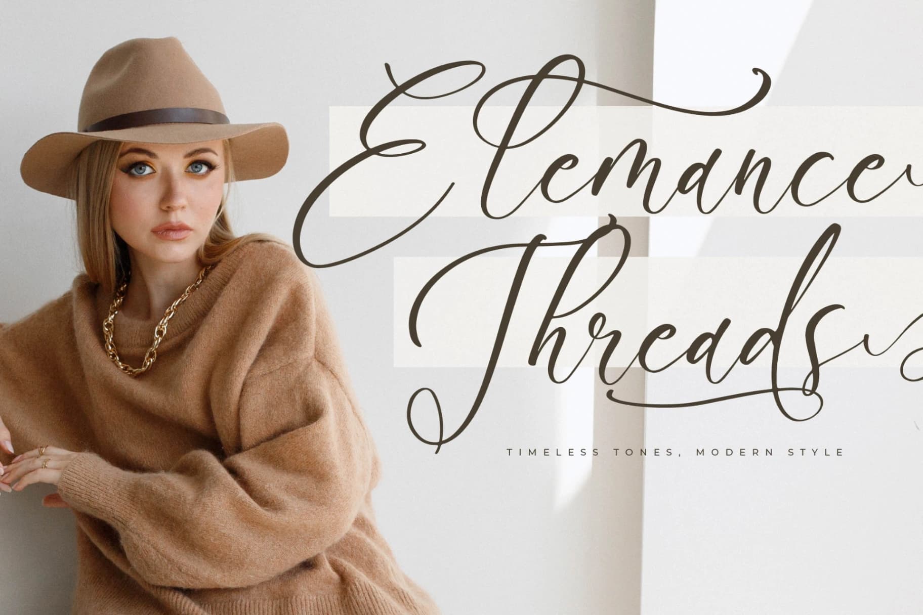 Preview 5 for Boutiquen Serahpine – Modern Calligraphy Font