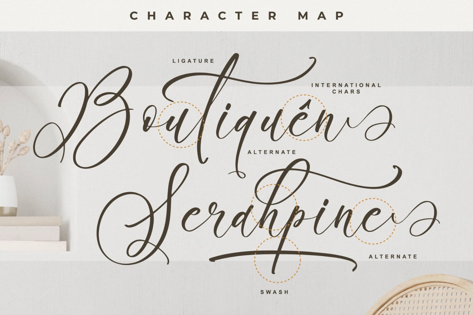 Preview 12 for Boutiquen Serahpine – Modern Calligraphy Font