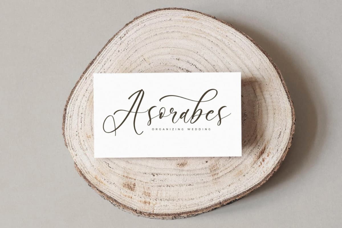 Preview 6 for Boutiquen Serahpine – Modern Calligraphy Font
