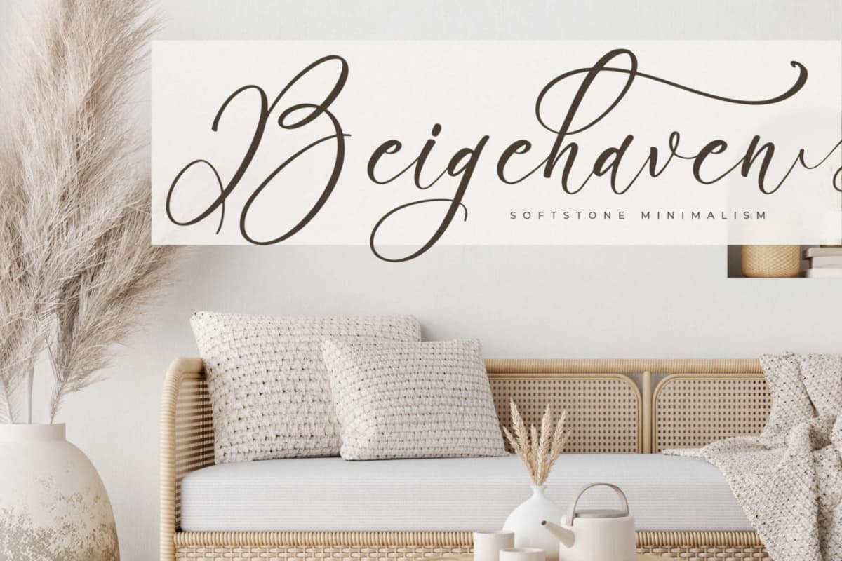 Preview 7 for Boutiquen Serahpine – Modern Calligraphy Font