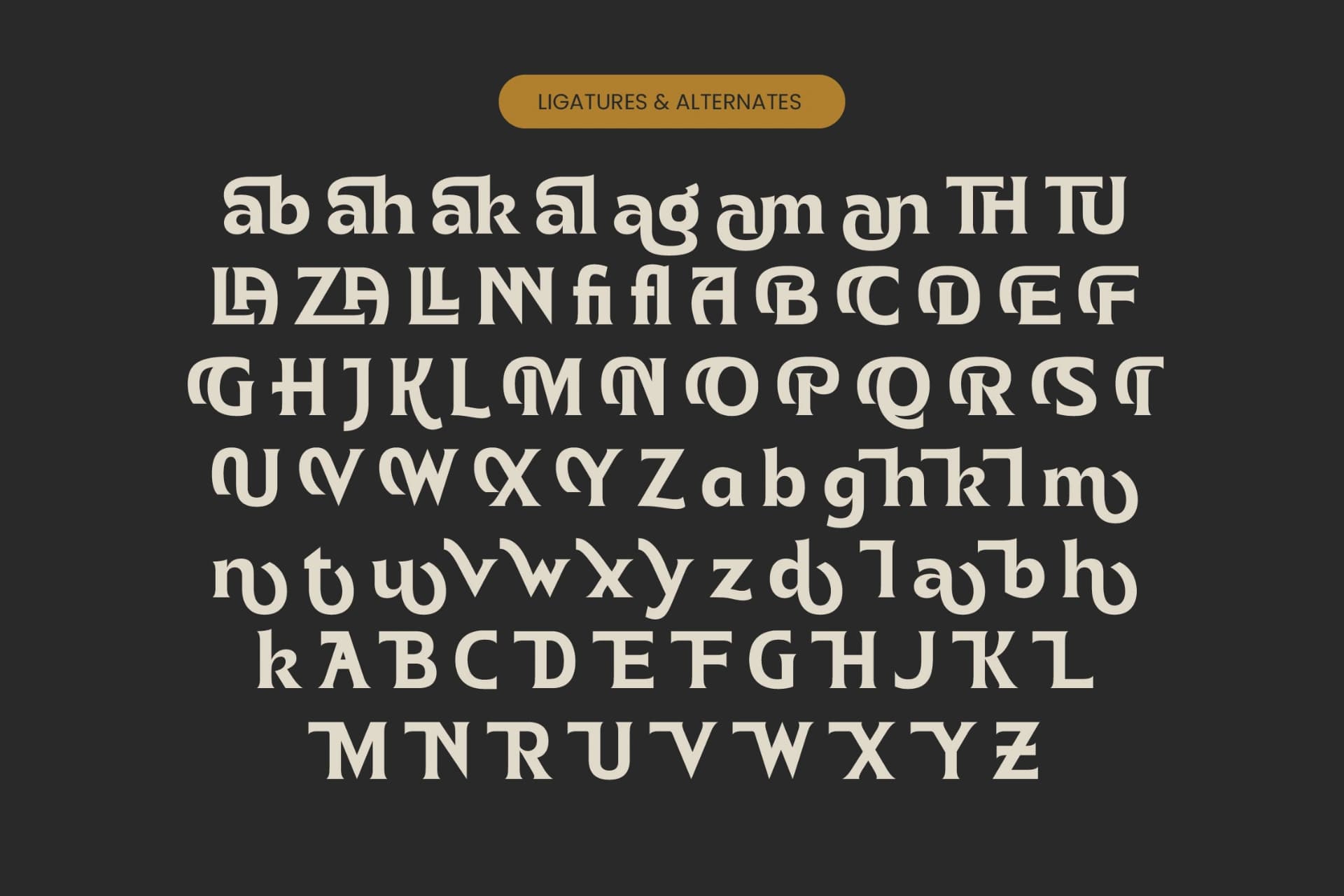 Preview 18 for Namio Magah - Modern Display Serif