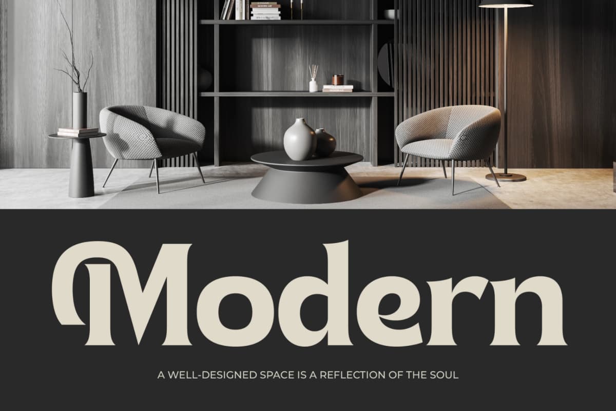 Namio Magah - Modern Display Serif font preview 11