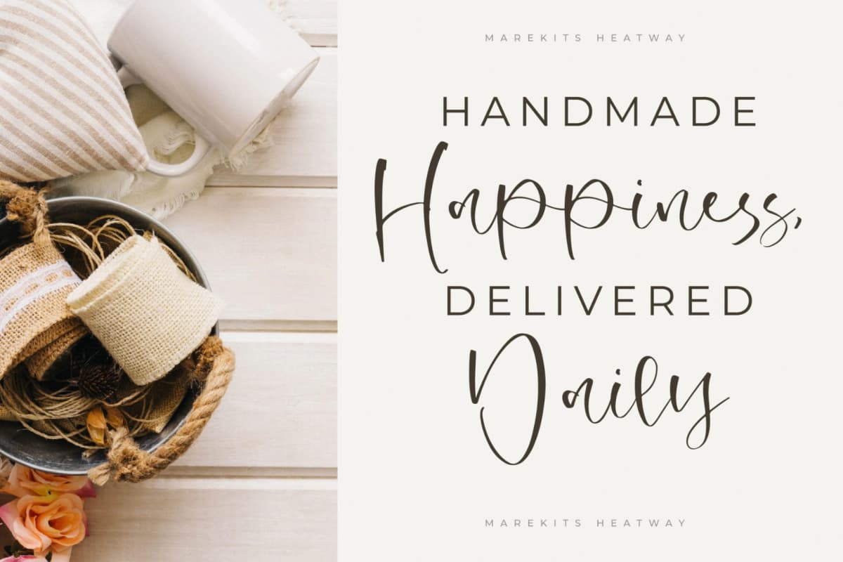 Preview 3 for Kamikase – Modern Handwritten Font