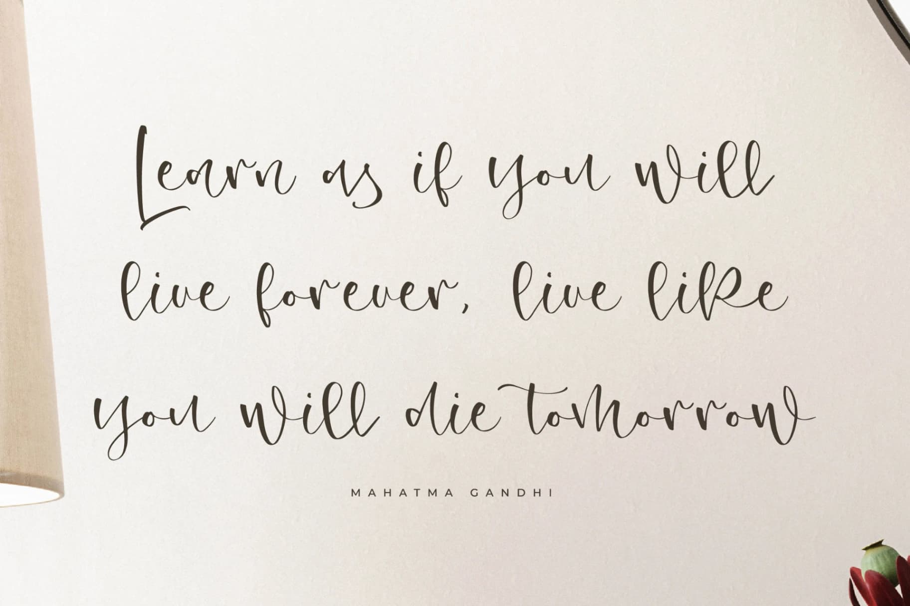 Preview 5 for Kamikase – Modern Handwritten Font
