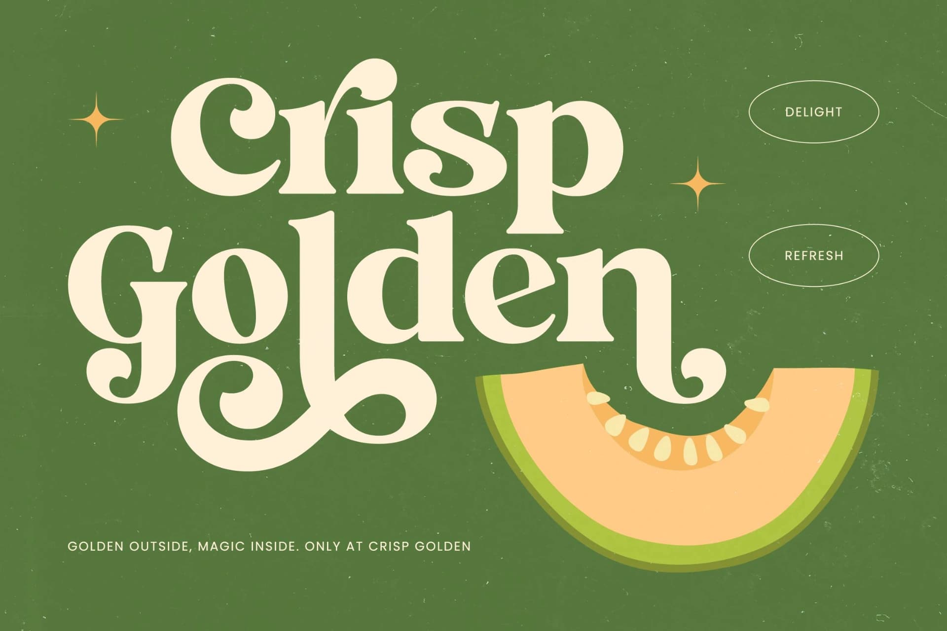 Preview 8 for Jungle Melon - Groovy Serif Display Font