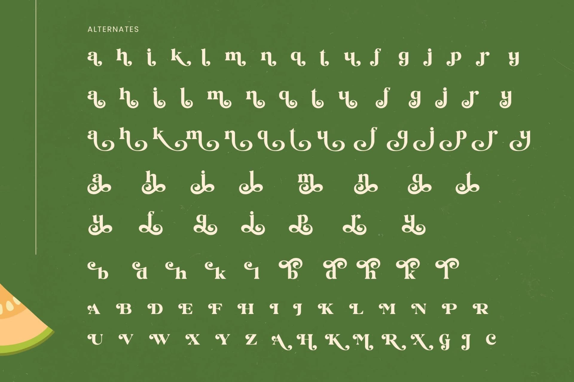 Preview 19 for Jungle Melon - Groovy Serif Display Font