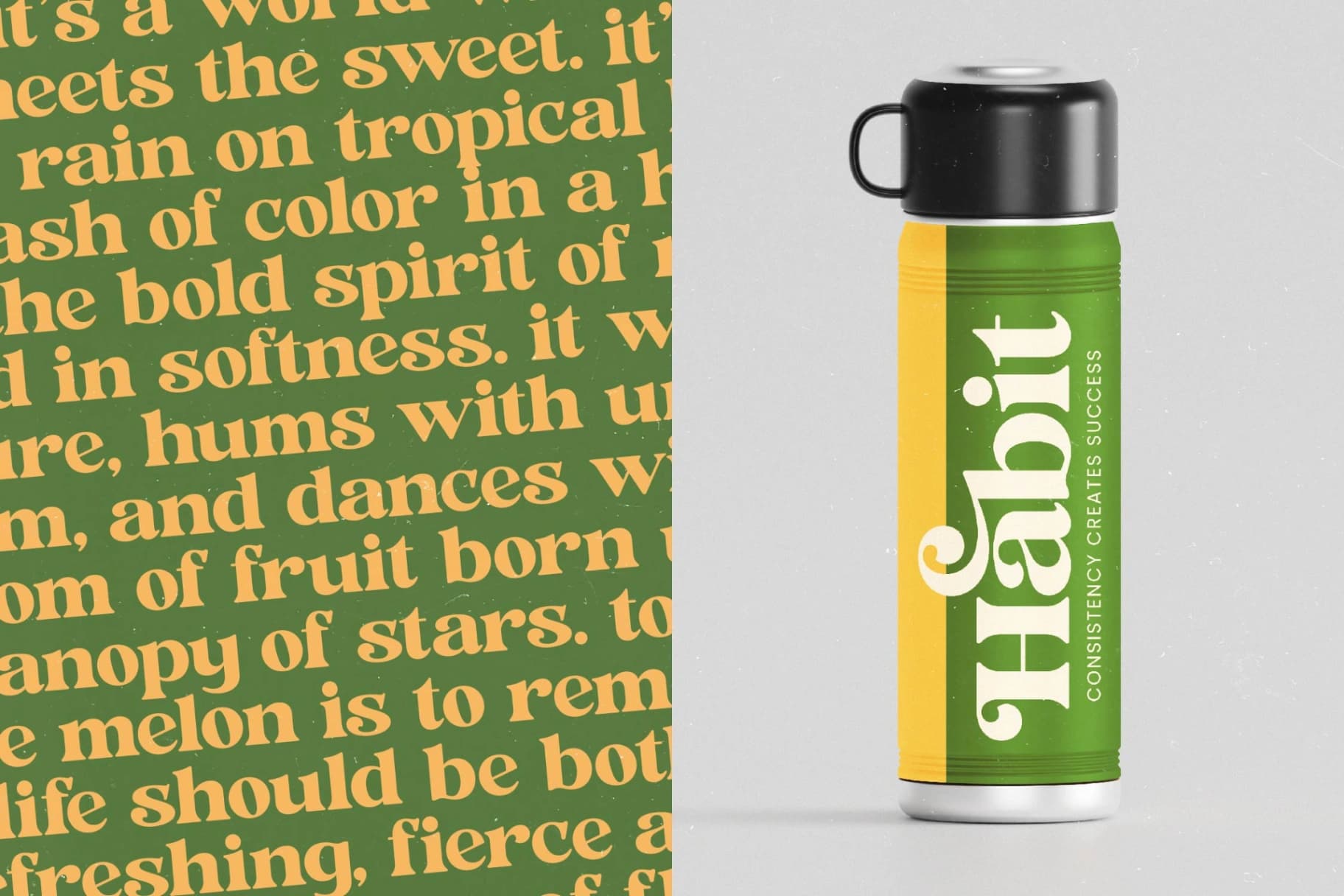 Preview 7 for Jungle Melon - Groovy Serif Display Font
