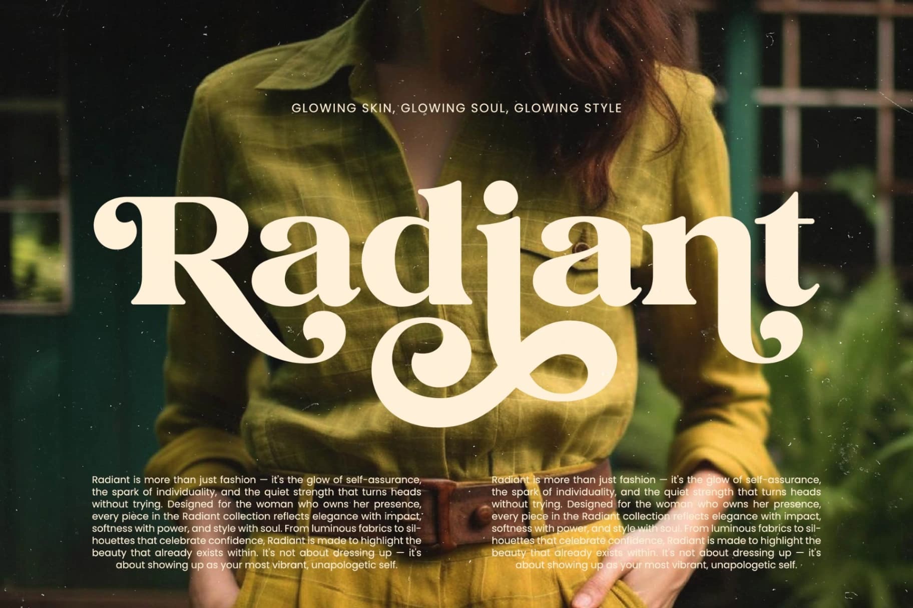 Preview 5 for Jungle Melon - Groovy Serif Display Font