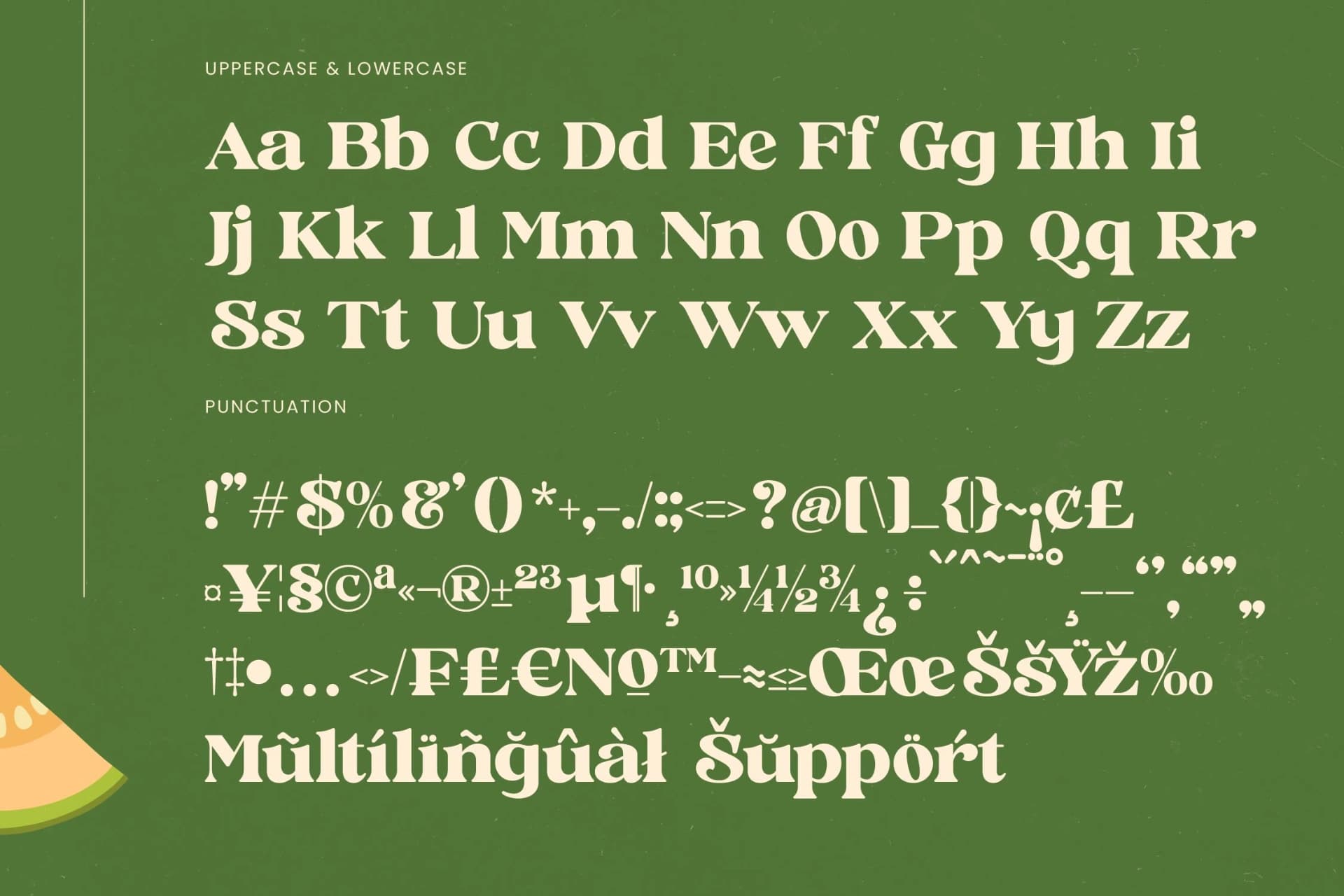 Preview 18 for Jungle Melon - Groovy Serif Display Font