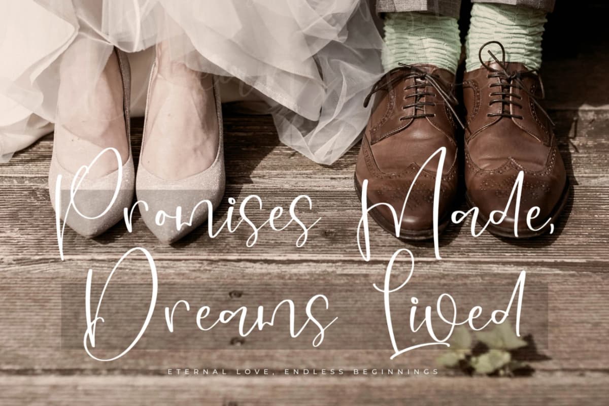 Silhuettes Girlstar – Handwritten Font font preview 8