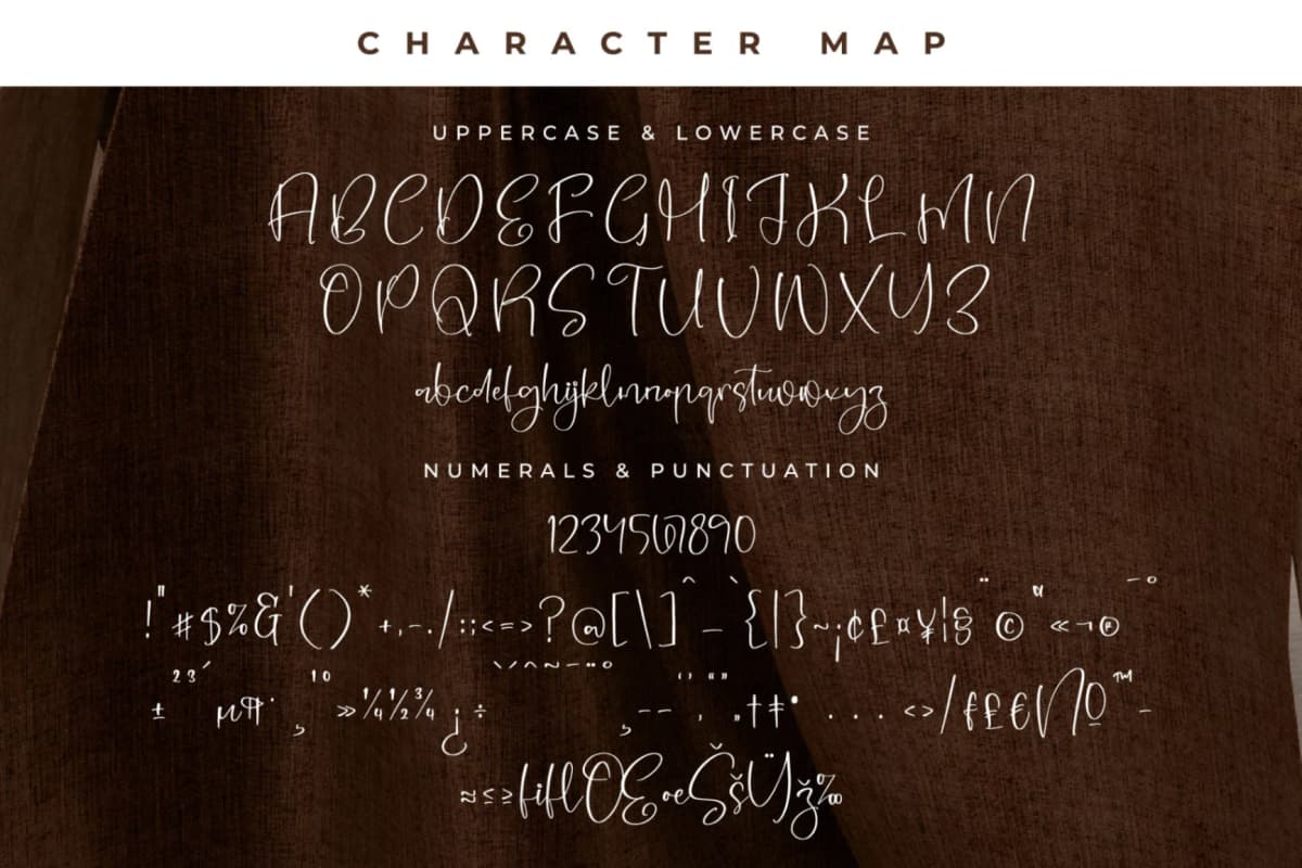 Silhuettes Girlstar – Handwritten Font font preview 13